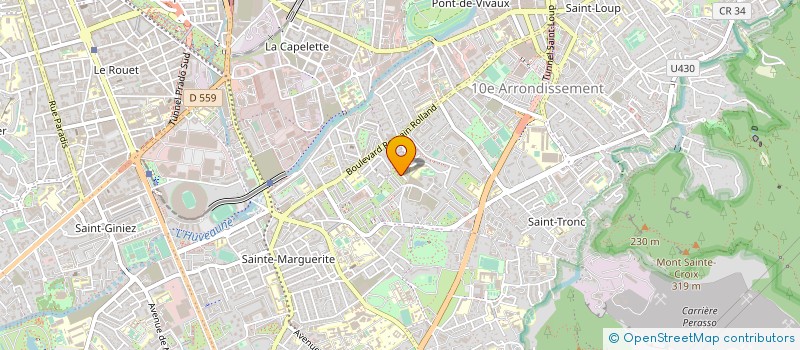 localisation de l'entreprise LB à MARSEILLE
