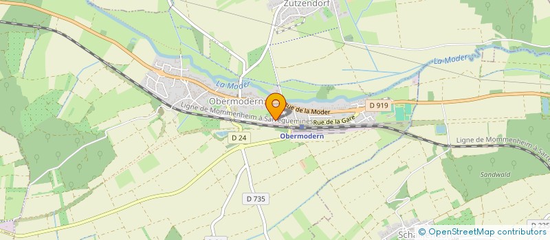 localisation de l'entreprise LB  OBERMODERN-ZUTZENDORF