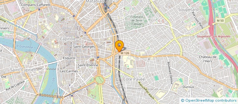 localisation de l'entreprise LB  TOULOUSE