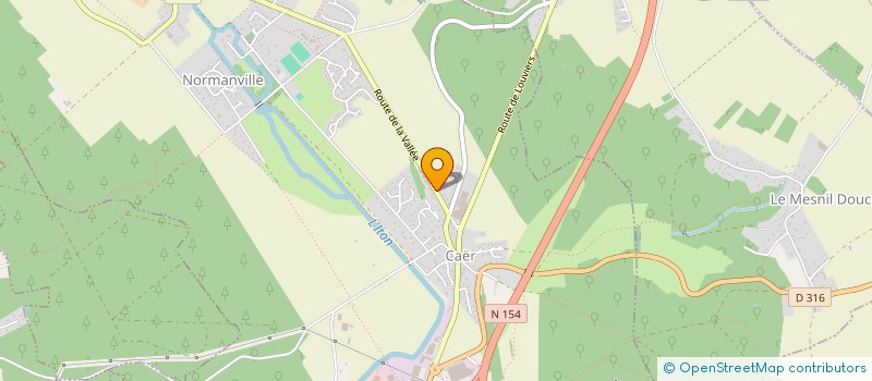 localisation de l'entreprise LB ACT  TOURNEVILLE