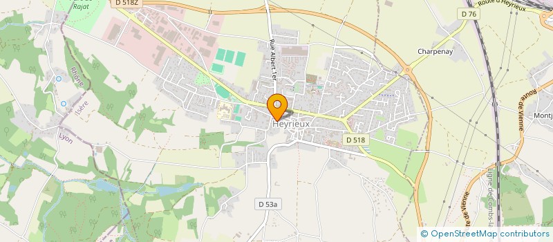 localisation de l'entreprise LB ADVISOR à HEYRIEUX
