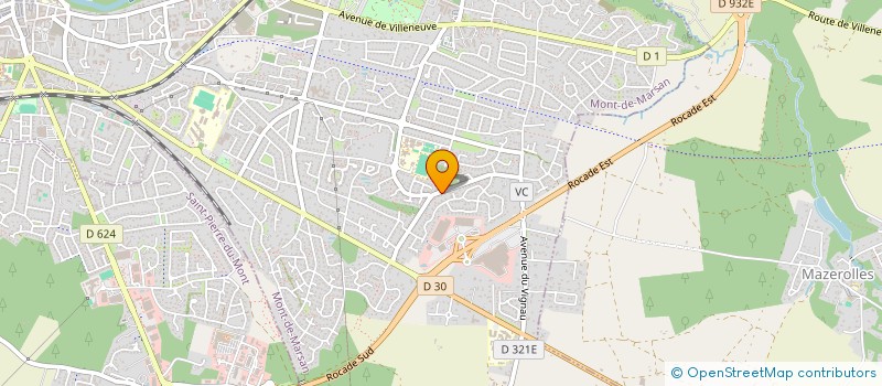 localisation de l'entreprise LB AUDIT ET CONSEIL à MONT-DE-MARSAN