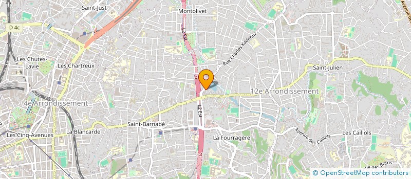 localisation de l'entreprise LB AUTOS à MARSEILLE