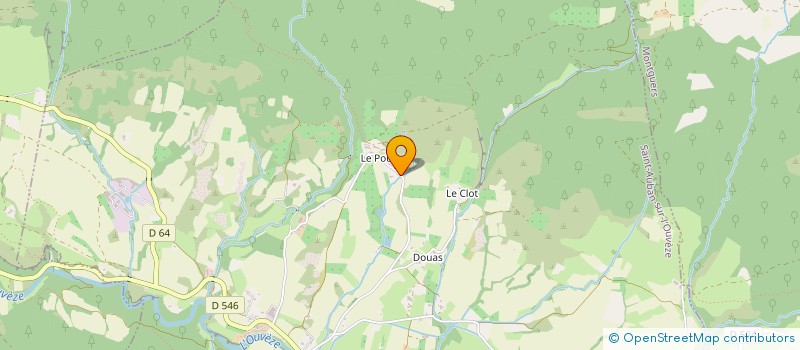 localisation de l'entreprise LB BOIS  SAINT-AUBAN-SUR-L'OUVEZE