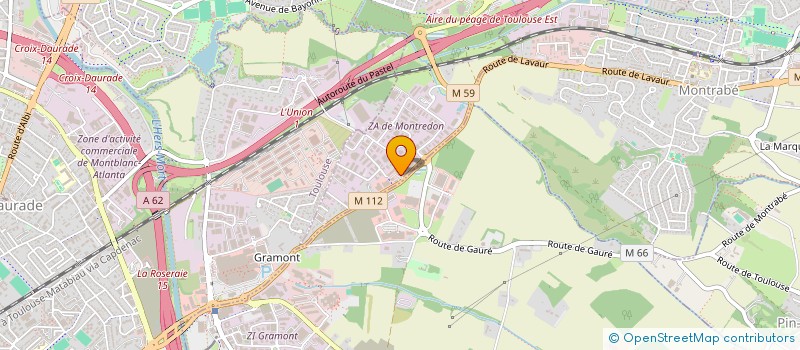 localisation de l'entreprise LB BORDEAUX LAC  L'UNION