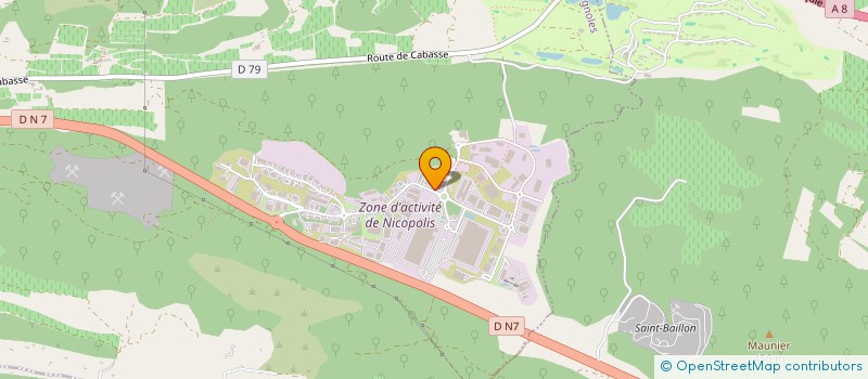 localisation de l'entreprise LB BRIGNOLES à BRIGNOLES