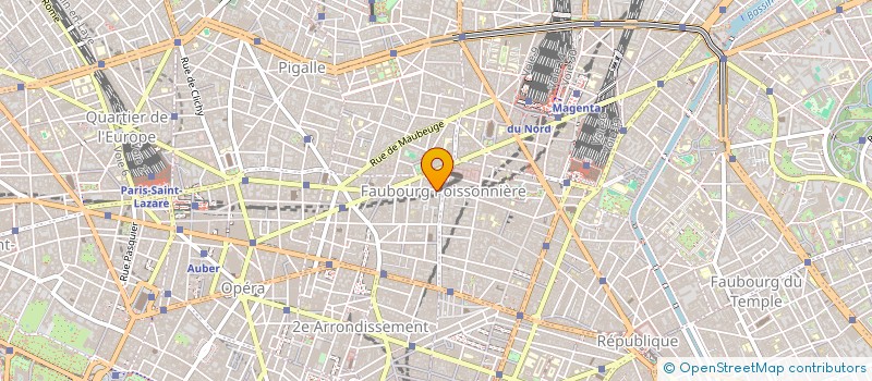 localisation de l'entreprise LB COIFFURE  PARIS