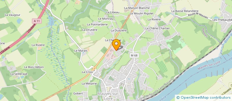 localisation de l'entreprise LB CONCEPT à MAUVES-SUR-LOIRE