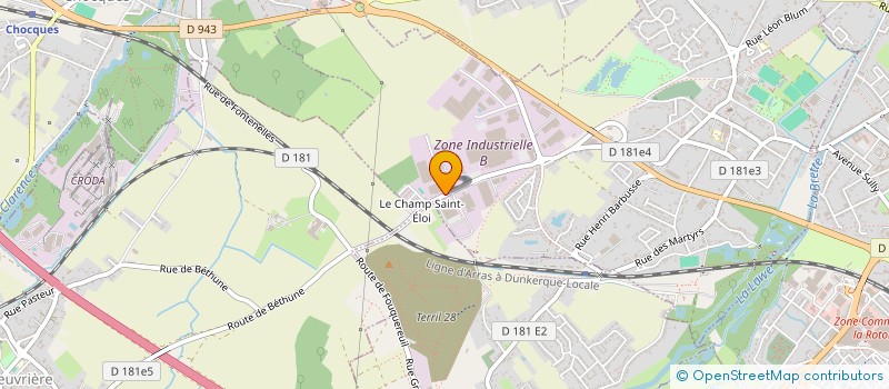 localisation de l'entreprise LB CONCEPT à ANNEZIN