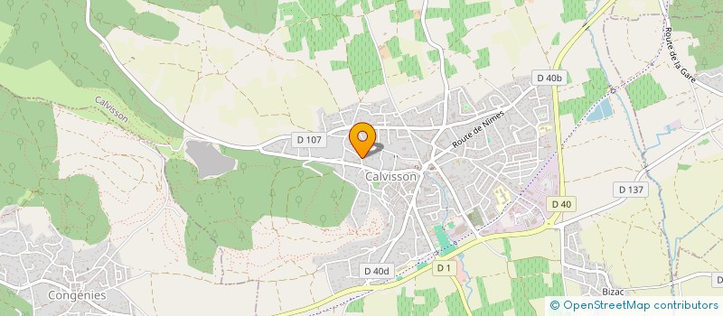 localisation de l'entreprise LB CONSEIL  CALVISSON