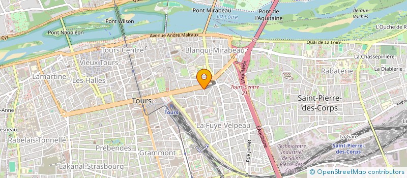 localisation de l'entreprise LB CONSEILS  TOURS