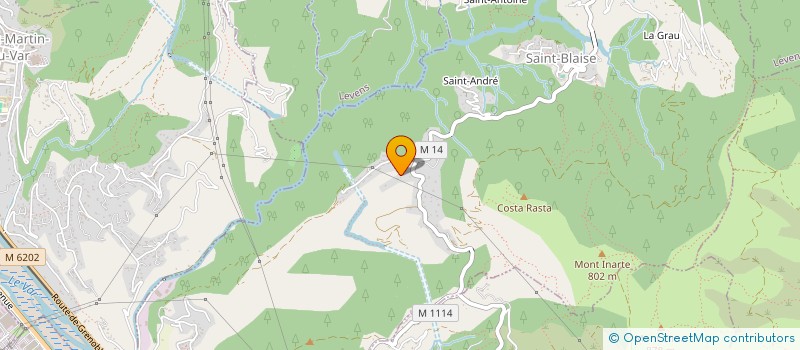 localisation de l'entreprise LB CONSEILS & RH  SAINT-BLAISE