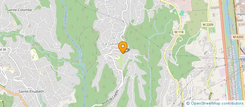 localisation de l'entreprise LB CONSTRUCTION & RENOVATION  LA GAUDE