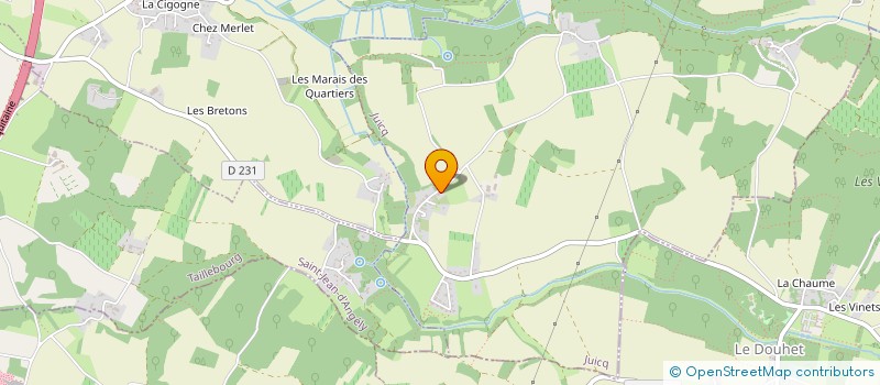 localisation de l'entreprise LB CONSTRUCTIONS  JUICQ