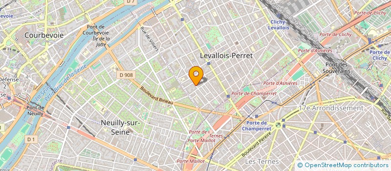 localisation de l'entreprise LB CONSULT-FREELANCE à LEVALLOIS-PERRET