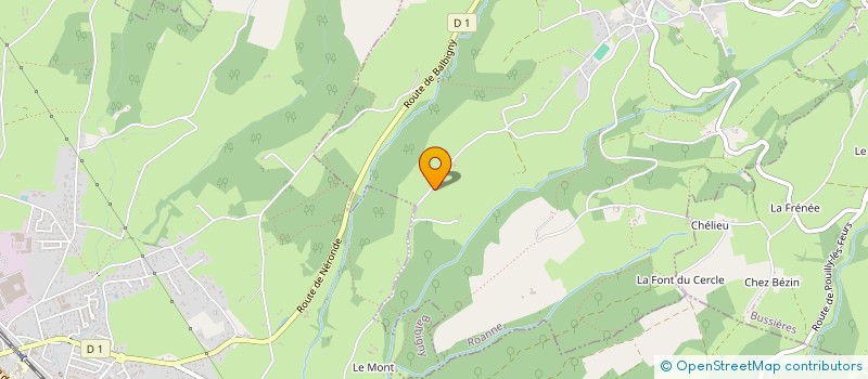 localisation de l'entreprise LB CONSULTANT  BALBIGNY