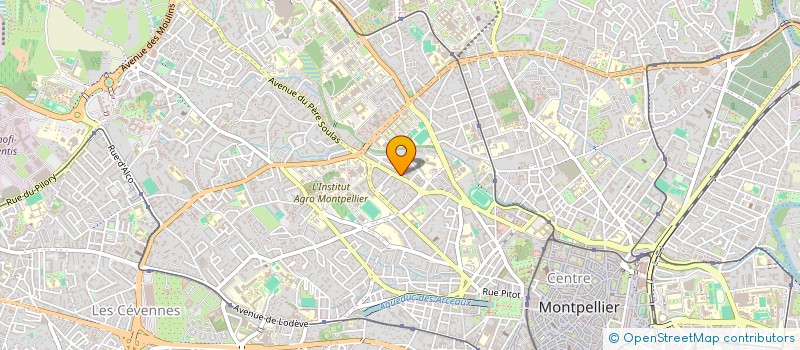 localisation de l'entreprise LB CONSULTING à MONTPELLIER