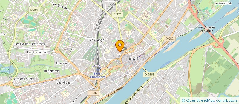 localisation de l'entreprise LB CONSULTING  BLOIS