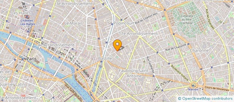 localisation de l'entreprise LB CONSULTING  PARIS