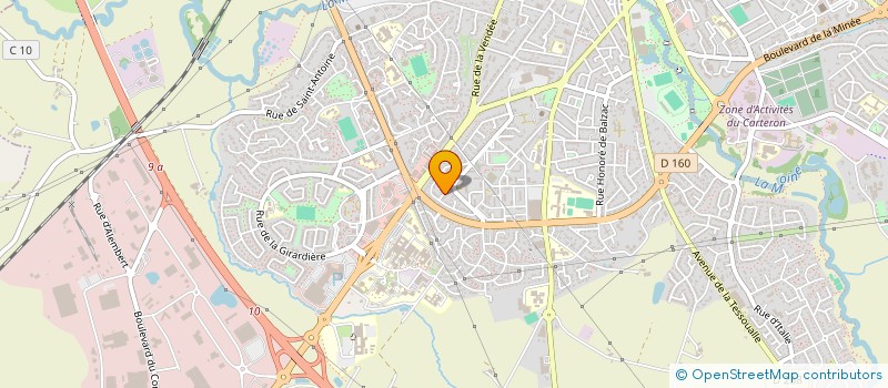 localisation de l'entreprise LB CORPORATE  MAULEON