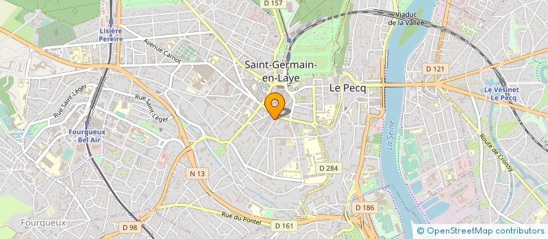 localisation de l'entreprise LB COURTAGE ET CONSEILS à SAINT-GERMAIN-EN-LAYE