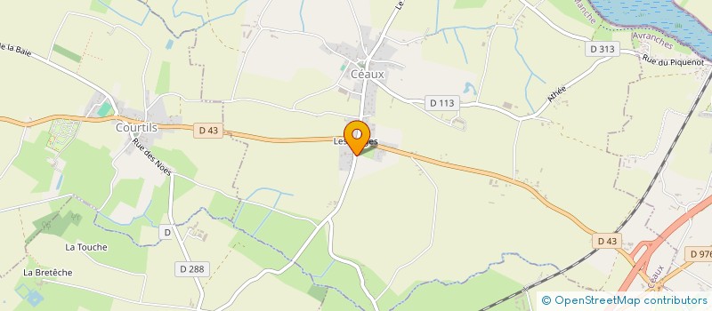 localisation de l'entreprise LB COUSIN  SAINT-QUENTIN-SUR-LE-HOMME