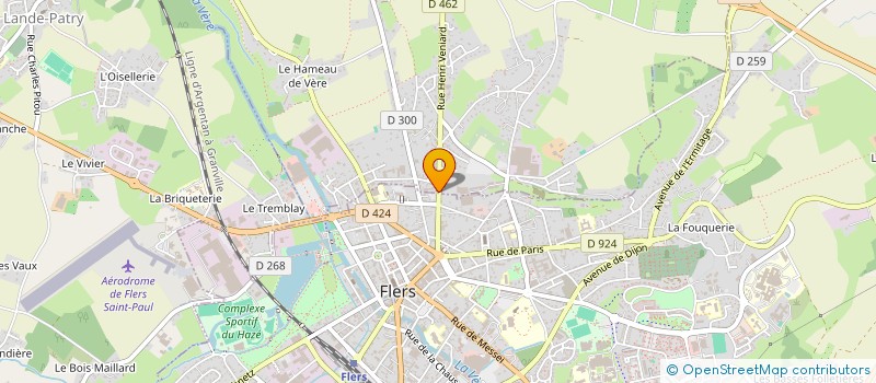 localisation de l'entreprise LB CREATIONS à SAINT-GEORGES-DES-GROSEILLERS