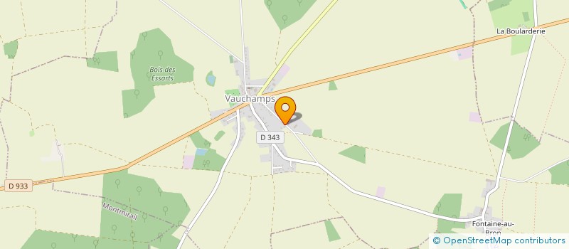 localisation de l'entreprise LB DE LA CANONNADE  VAUCHAMPS