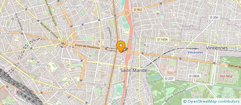 localisation de l'entreprise LB DISTRIBUTION à PARIS