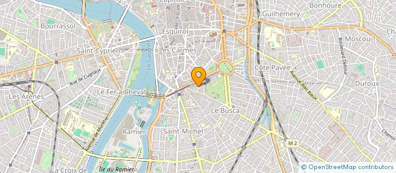 localisation de l'entreprise LB DISTRIBUTION à TOULOUSE