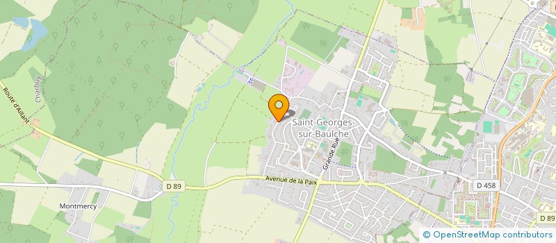 localisation de l'entreprise LB DU CHATEAU  SAINT-GEORGES-SUR-BAULCHE