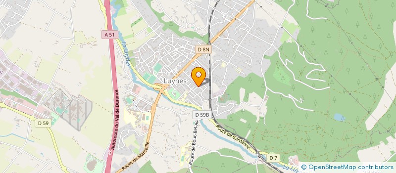localisation de l'entreprise LB ENERGIES à AIX-EN-PROVENCE