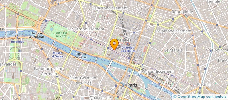 localisation de l'entreprise LB ENTREPRISE à PARIS