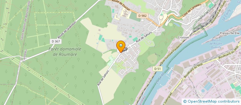 localisation de l'entreprise LB EVENT à CANTELEU