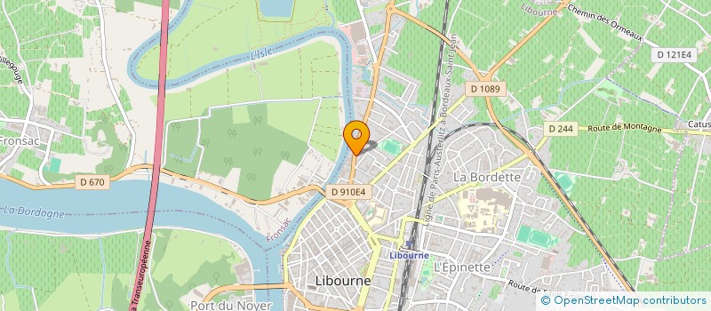 localisation de l'entreprise LB FAMILY OFFICE  LIBOURNE