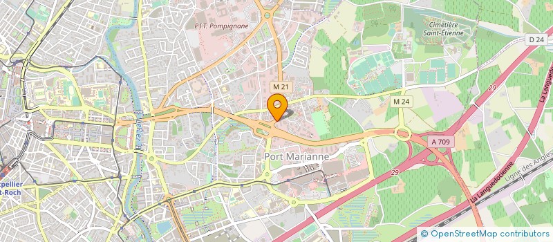 localisation de l'entreprise LB FINANCES SUD à MONTPELLIER
