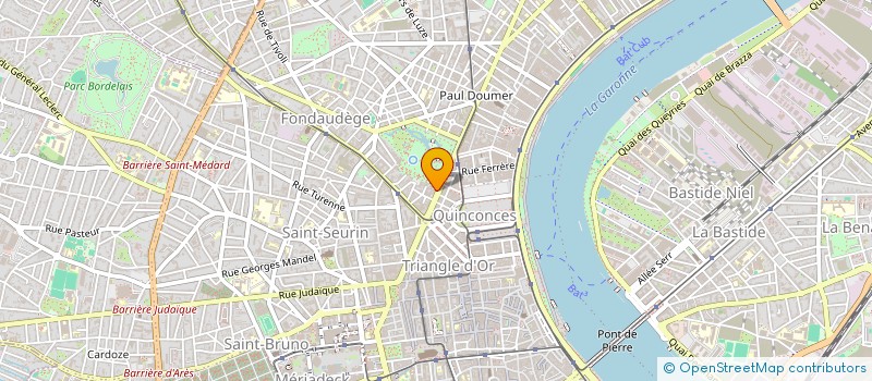 localisation de l'entreprise LB  FINANCIAL ADVISORY  BORDEAUX