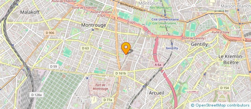 localisation de l'entreprise LB GESTION à IVRY-SUR-SEINE
