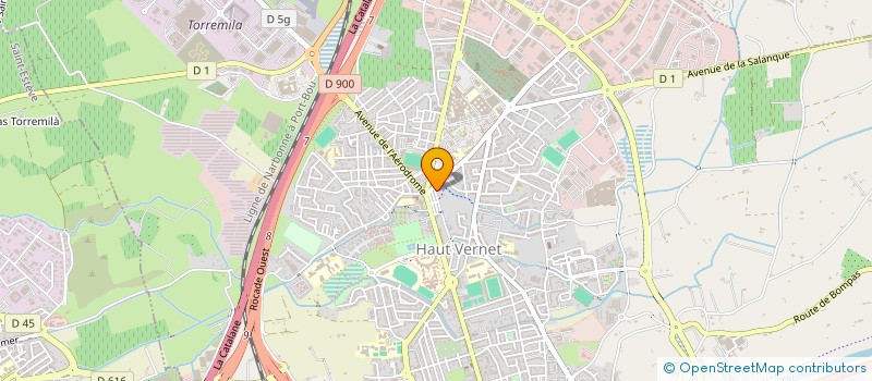 localisation de l'entreprise LB GROUP à PERPIGNAN