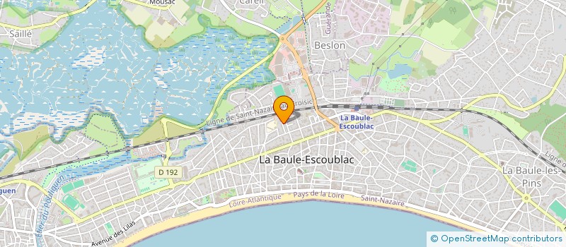 localisation de l'entreprise LB HOME à LA BAULE-ESCOUBLAC