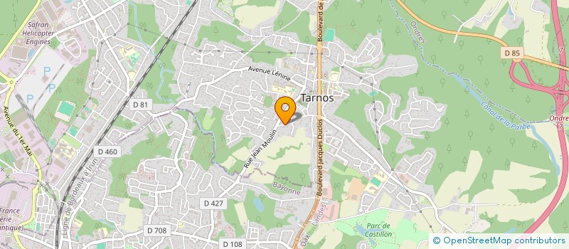 localisation de l'entreprise LB HOME SERVICES à TARNOS