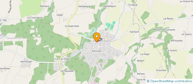 localisation de l'entreprise LB HOTELS  MONTERBLANC