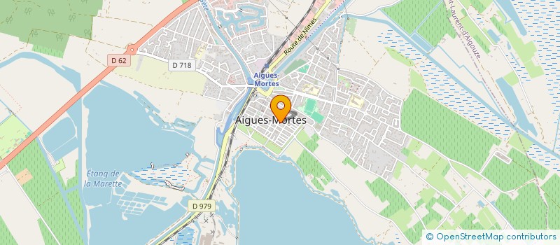 localisation de l'entreprise LB IMMO  AIGUES-MORTES