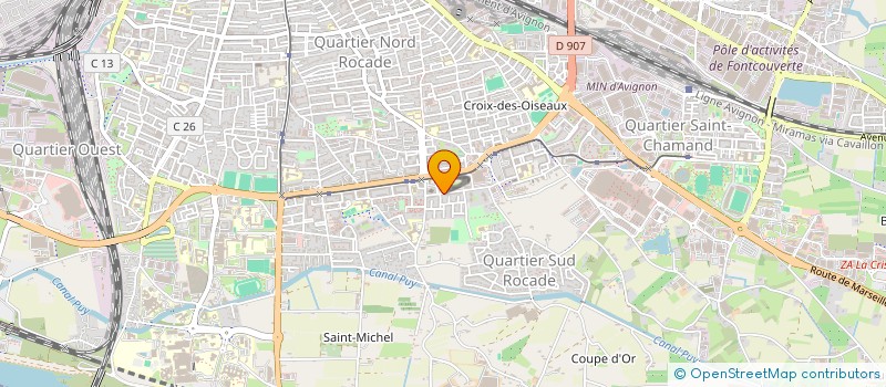 localisation de l'entreprise LB INGENIERIE 973 à AVIGNON