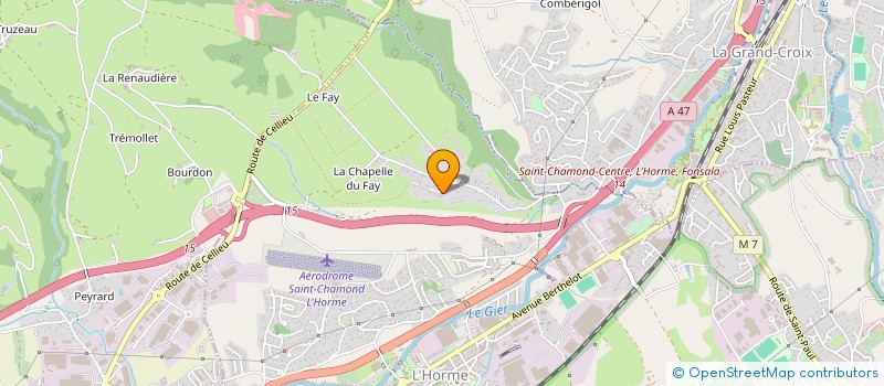 localisation de l'entreprise LB INVEST  L'HORME