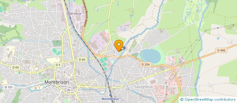 localisation de l'entreprise LB INVEST  SAVIGNEUX