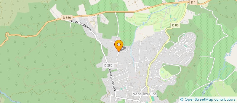 localisation de l'entreprise LB INVEST PUGET SUR ARGENS  NANS-LES-PINS