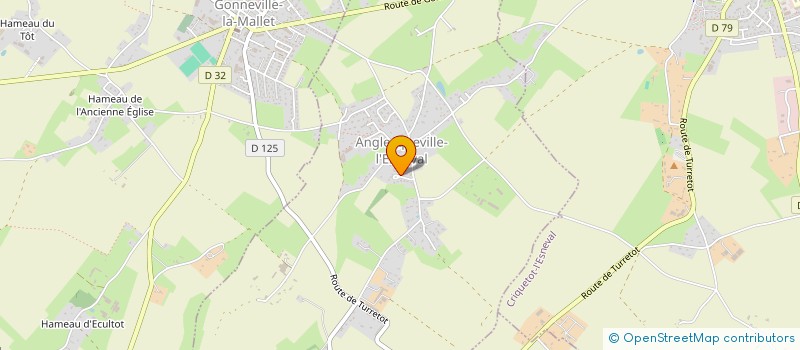 localisation de l'entreprise LB INVESTISSEMENT  ANGLESQUEVILLE-L'ESNEVAL