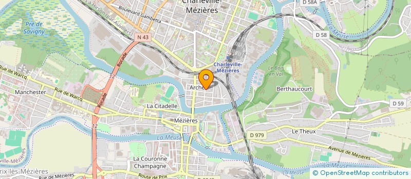 localisation de l'entreprise LB INVESTISSEMENT  CHARLEVILLE-MEZIERES