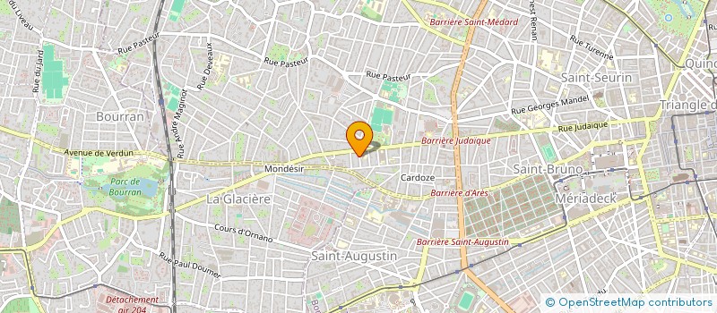 localisation de l'entreprise LB-LM  BORDEAUX